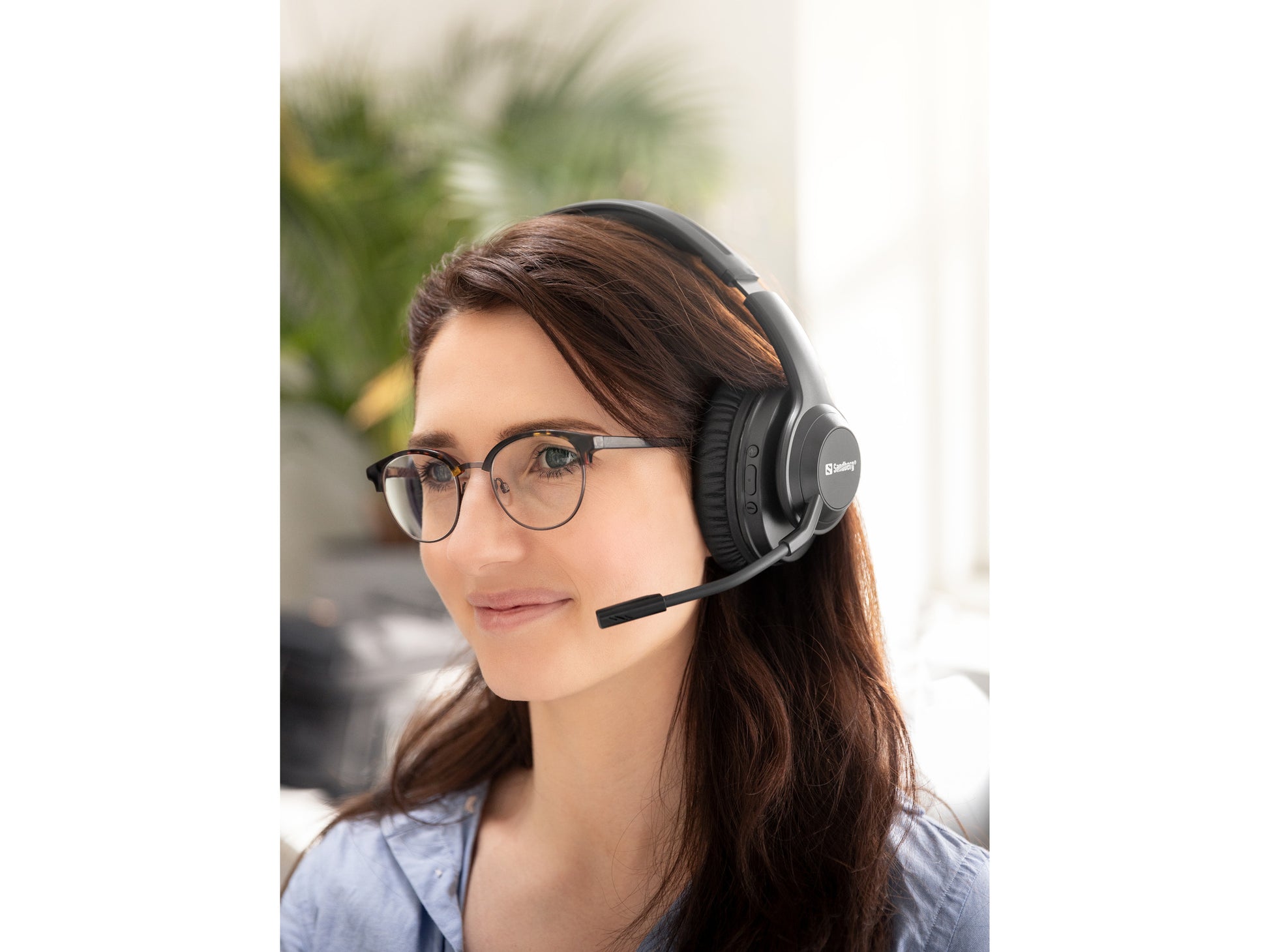Sandberg ANC+ENC Pro – Headset – Bluetooth, ANC, ENC