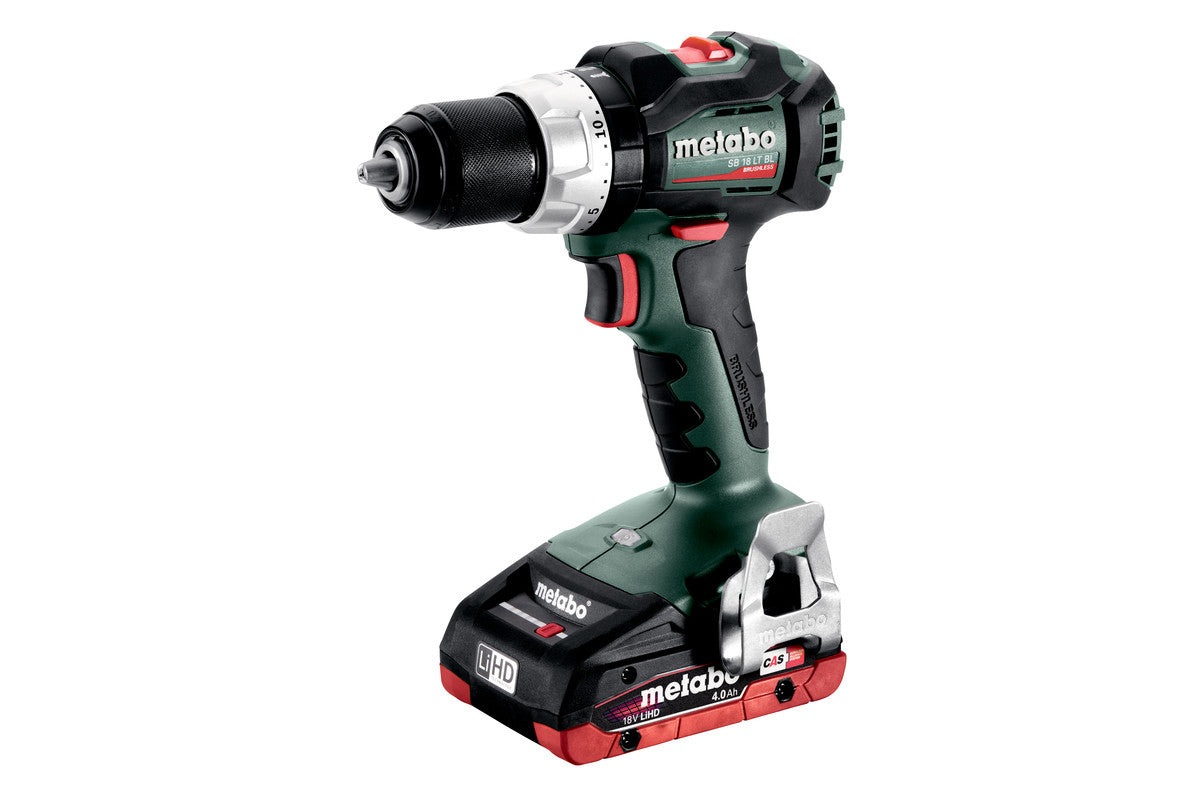 Metabo Schlagbohrschrauber LTBL – 18 V (CAS) – Schnellspannbohrfutter (Ø 13 mm) – 2×4,0 Ah & Ladegerät