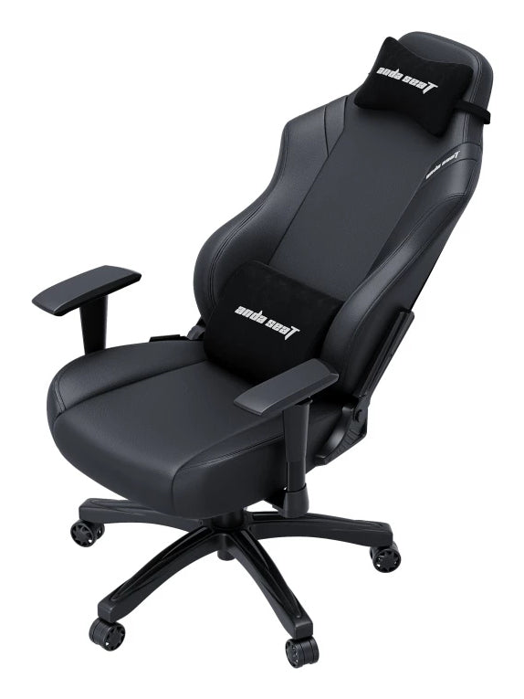 Anda Seat Konferenzstuhl Luna – 90 kg, Kunstleder, Schwarz