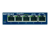 NETGEAR GS105GE – Switch – 5×GbE, Blau