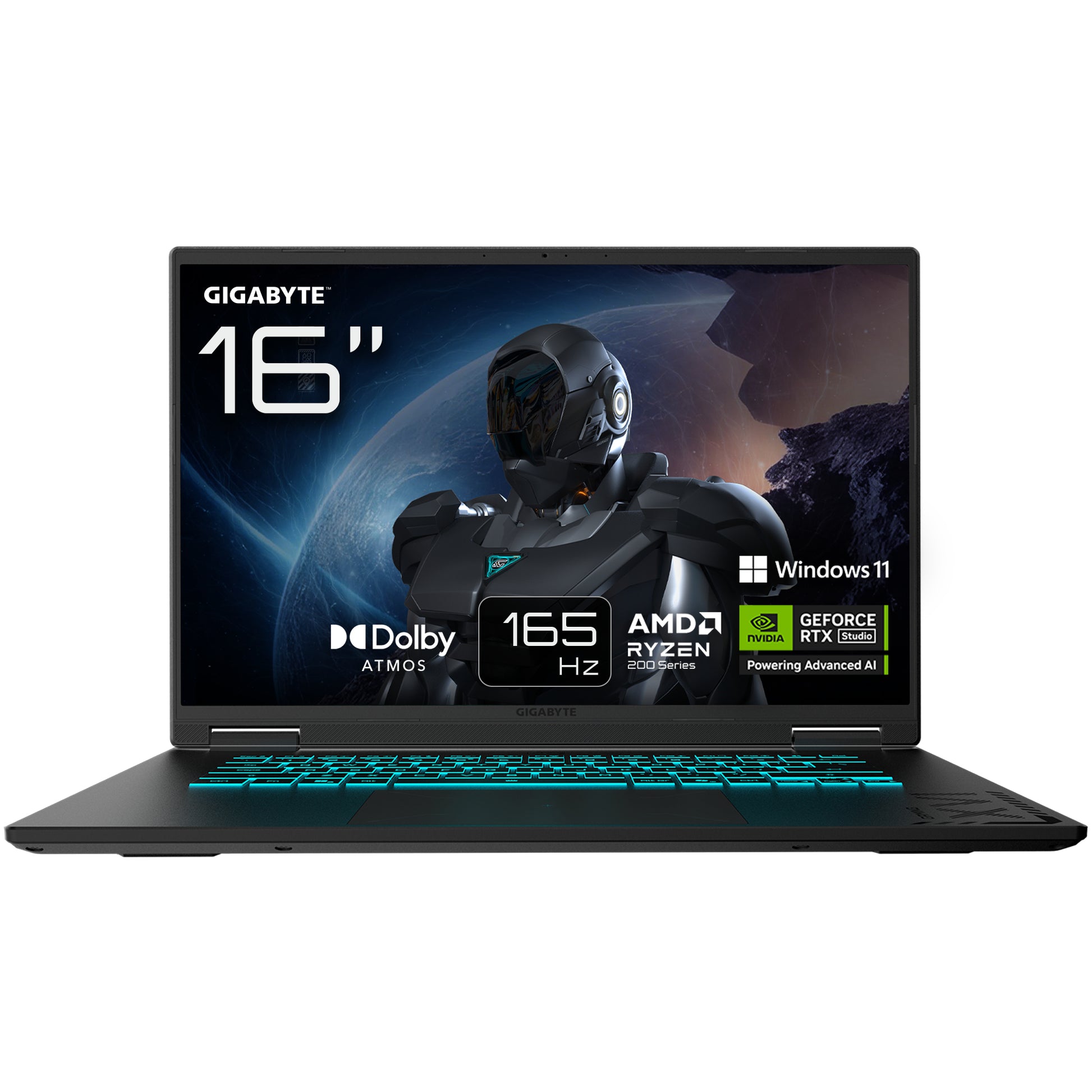 Gigabyte Gaming A16 – 16" WUXGA, Ryzen 7 260, 16 GB, 1 TB SSD, RTX 5070, Win 11 Home