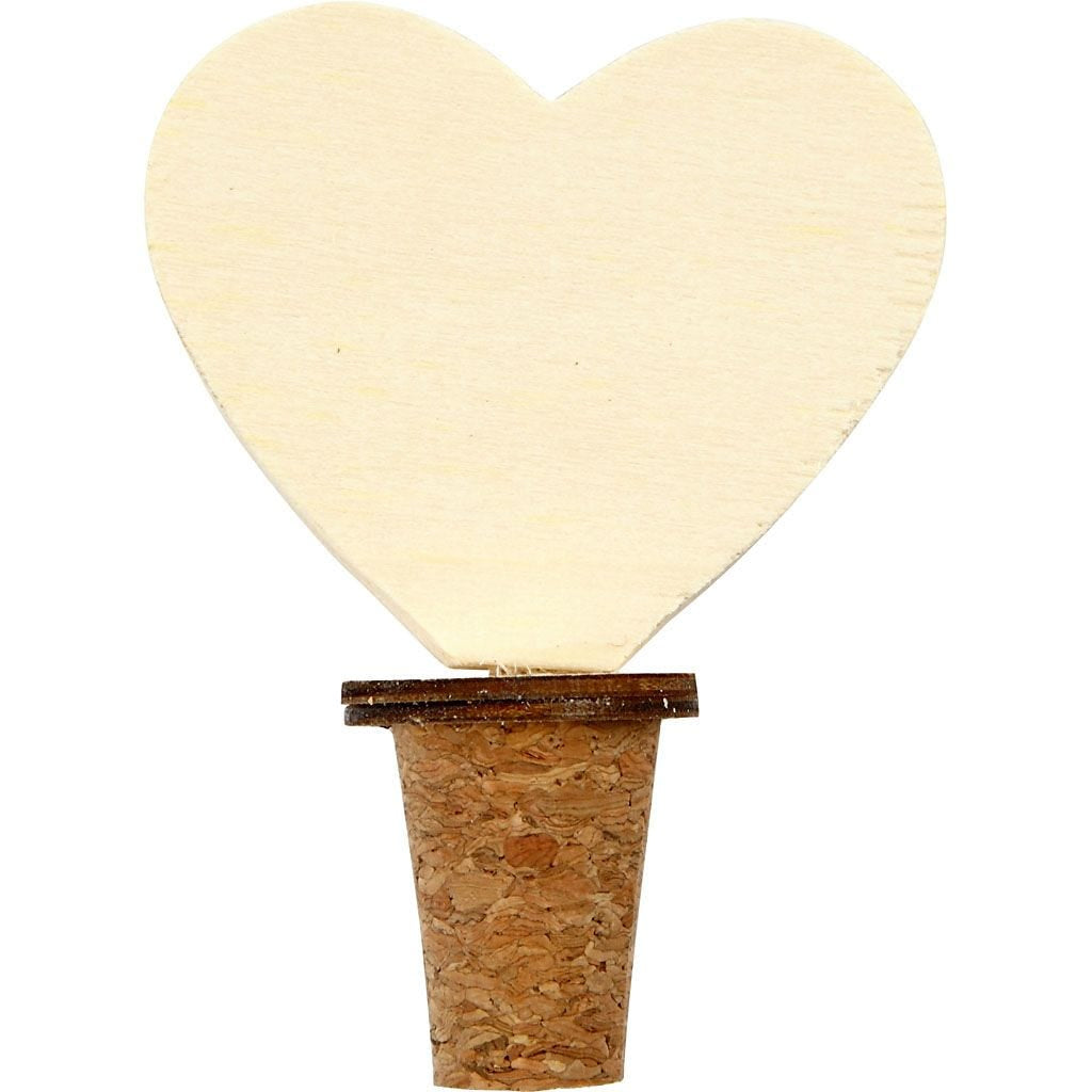 Creativ Company Flaschenverschluss – Ø 2 × 9 cm, Kork, 12 Stk.