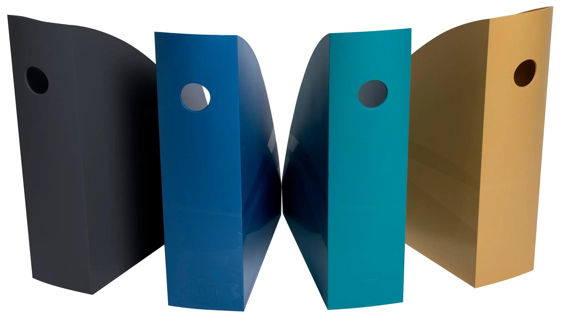 Exacompta Stehsammler – Kunststoff, mehrfarbig, 266×82×305 mm, 4 Stk.