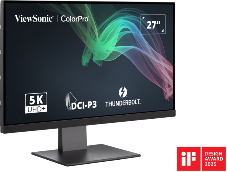 ViewSonic VP2788-5K – Monitor, 27" 5120 × 2880 (5K), Thunderbolt 4, 100 W USB-C