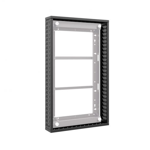 Hagor 5869 Rahmen – hochwetterfest, 1'031×638×141 mm – für Samsung OH 46 Serie – Schwarz