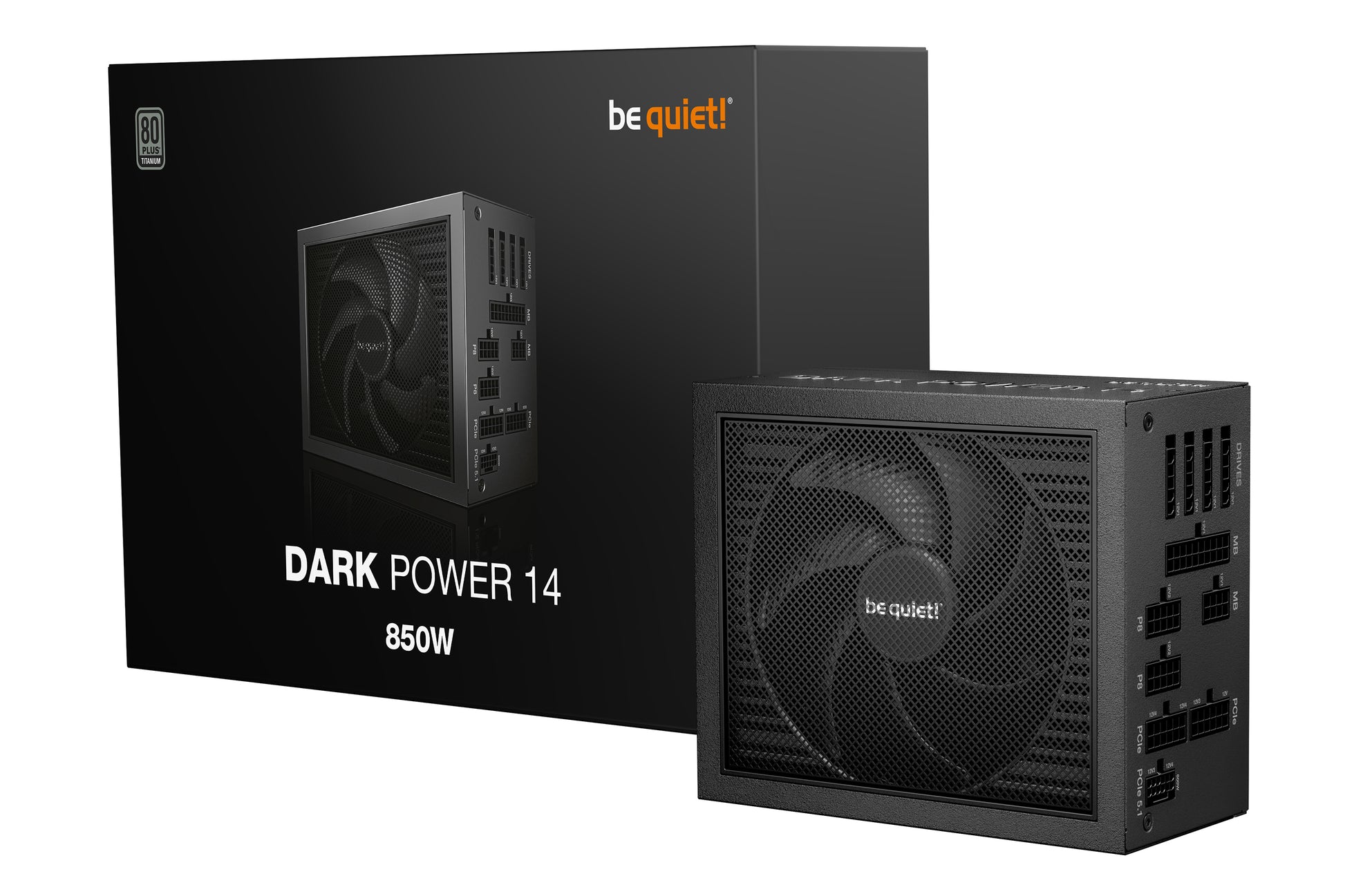 be quiet! be quiet Dark Power 14 ATX Netzteil 850 W 80 PLUS Titanium – vollmodular, ATX 3.1, EPS 2.92, 12VHPWR