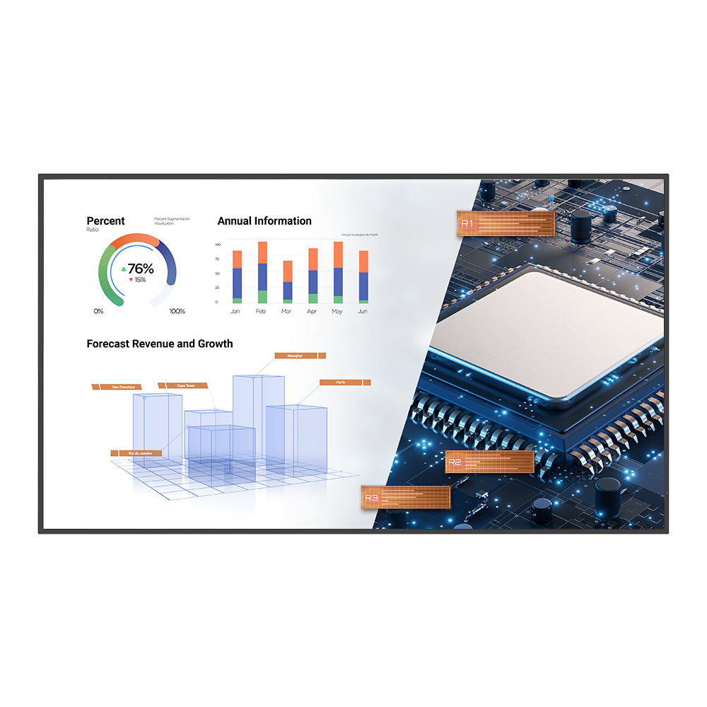 BenQ ST7502S – 75", 3840 × 2160 (4K), IPS, LAN