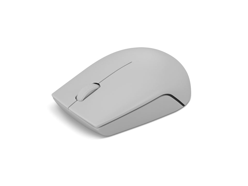 Lenovo GY51L15678 – Maus – Kabellos (2,4 GHz), 1000 DPI, beidhändig, Grau