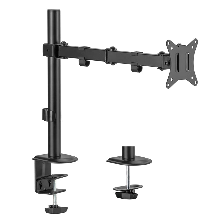 LC-Power LC-EQE-A32B – Monitorarm Tischhalterung – Klemme/Durchführung – 1 Monitor – 17–32"