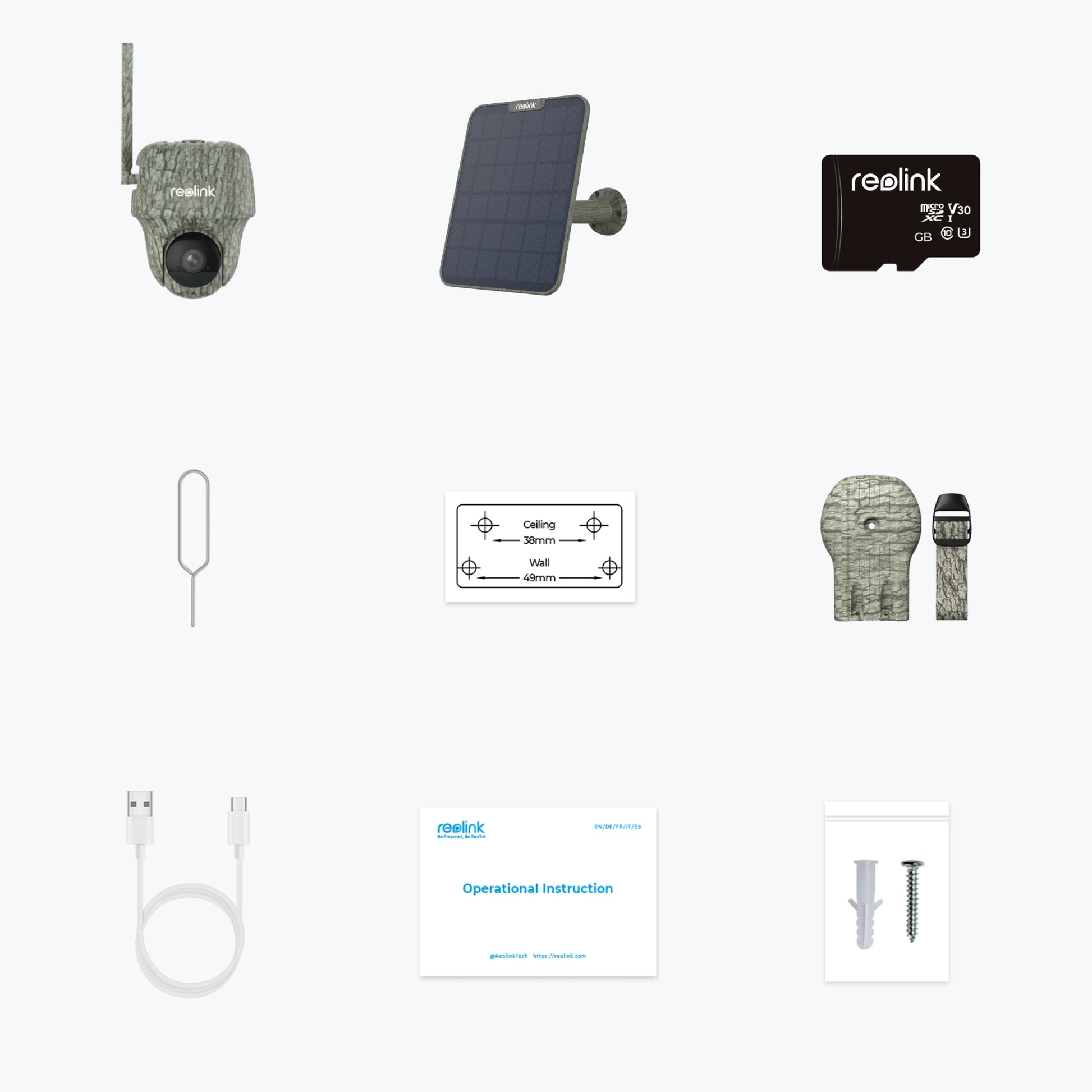 Reolink G450 PTZ – 4K – 4G/LTE – IR 10 m – IP65