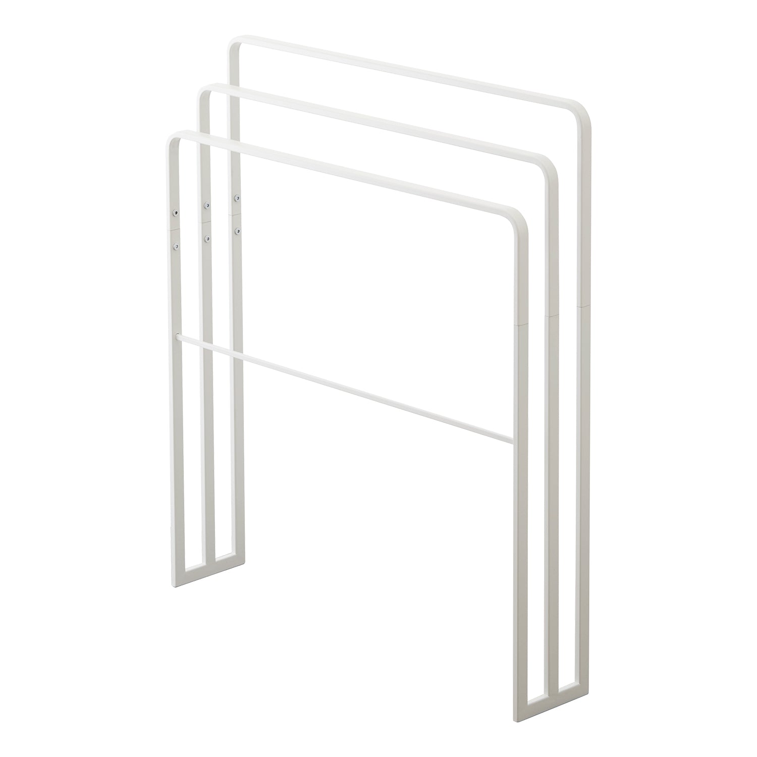 Yamazaki Handtuchständer TOWER – 14×70×81 cm, Stahl, Weiss