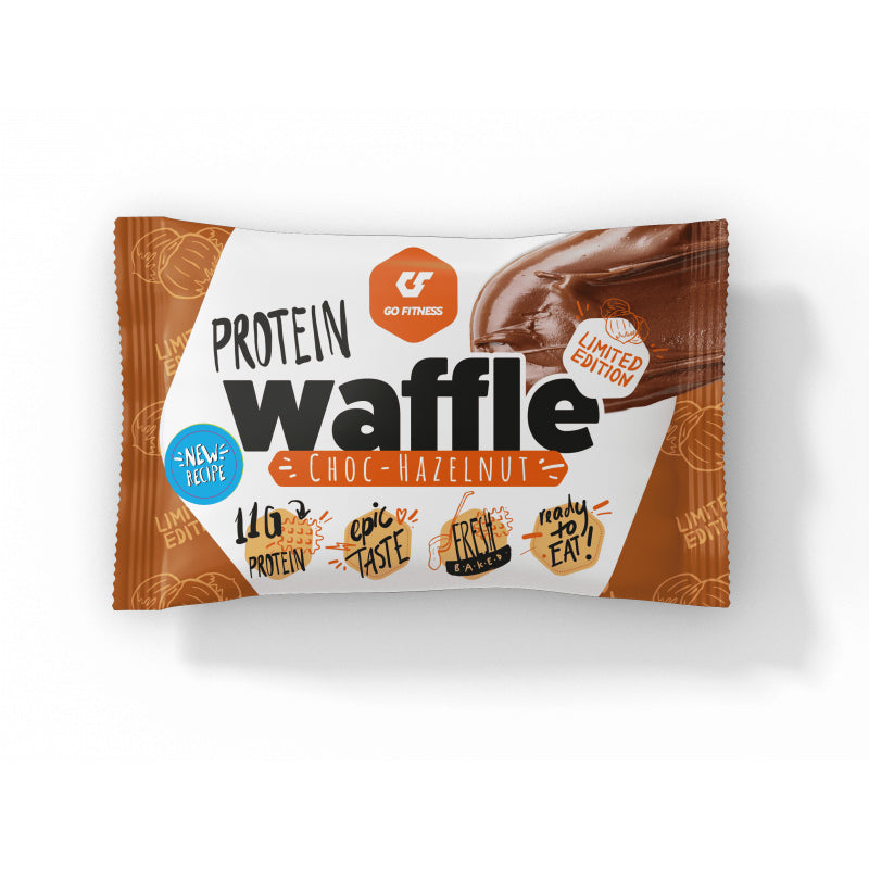 Go Fitness Protein-Waffel – Schokolade & Haselnuss – 50 g