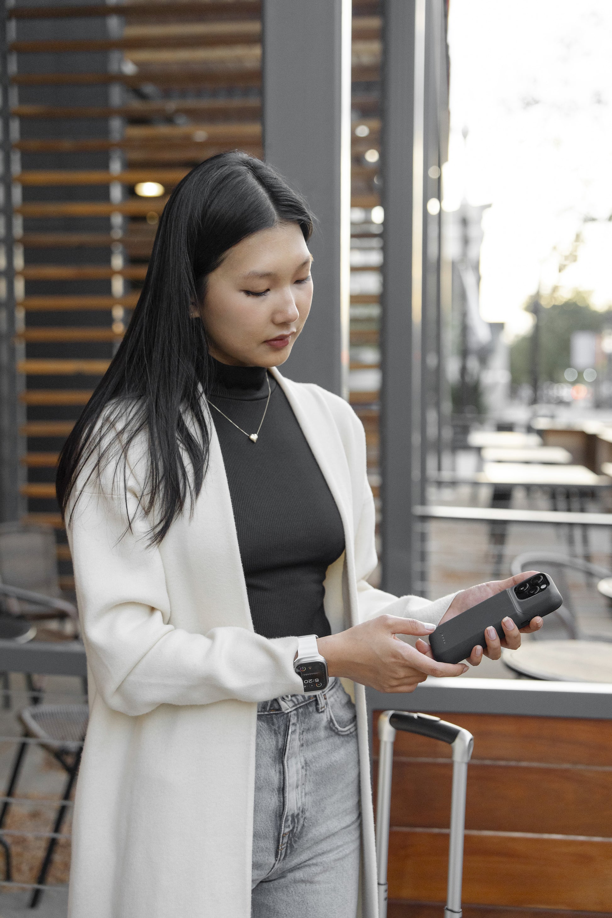 mophie Juice Pack Power-Case (mit Akku) – für Apple iPhone 16 Pro Max, Kunststoff, Schwarz, 3600 mAh