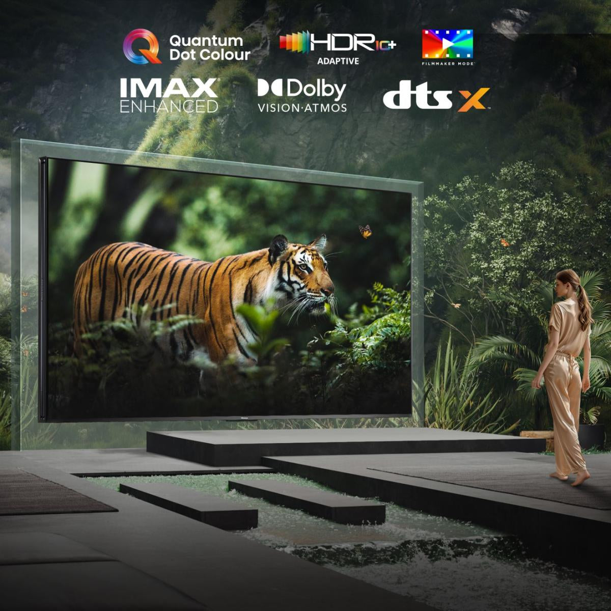 Hisense 85UXNQ – 85" TV – 4K UHD – ULED (Mini-LED) – VIDAA U9 – 165 Hz – 5000 cd/m² – Dolby Vision, HDR10+