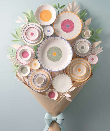 Villeroy & Boch Fleur Farbe Salatschüssel – 4 l, Porzellan, Mehrfarbig