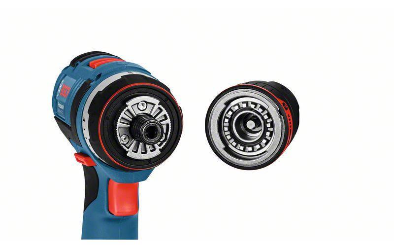 Bosch Professional – Bohrfutter, FlexiClick, GFA FC2, für GSR 14,4 V-FC2 und GSR 18 V-FC2, 73 mm × 52 mm