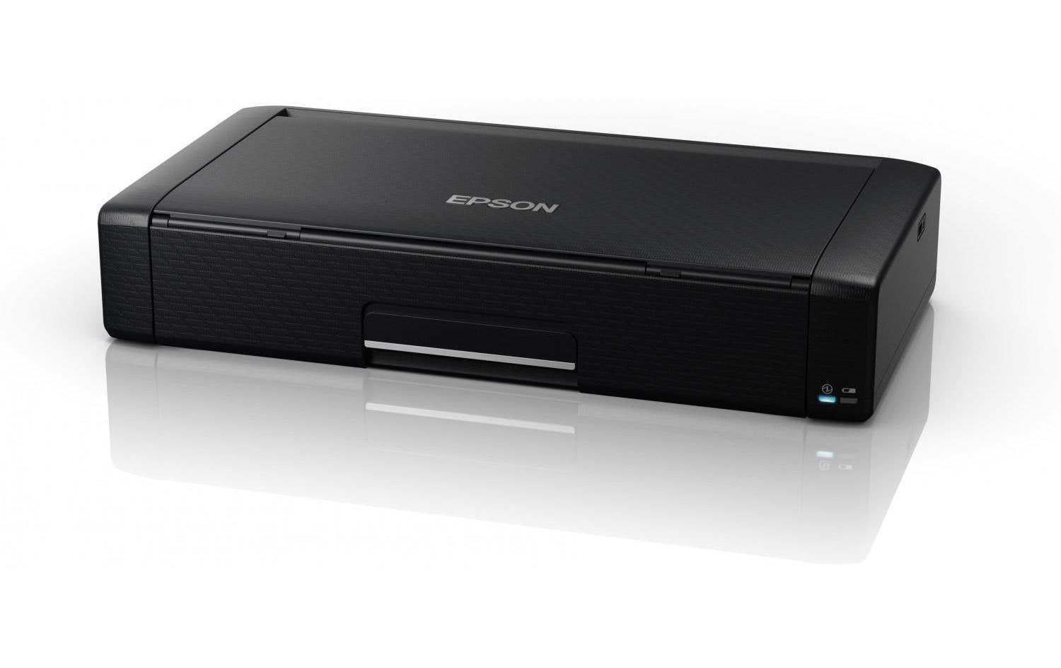 Epson WorkForce WF-110W – Mobiler Tintenstrahldrucker, A4, Farbe, WLAN/USB, 5760 × 1440 dpi