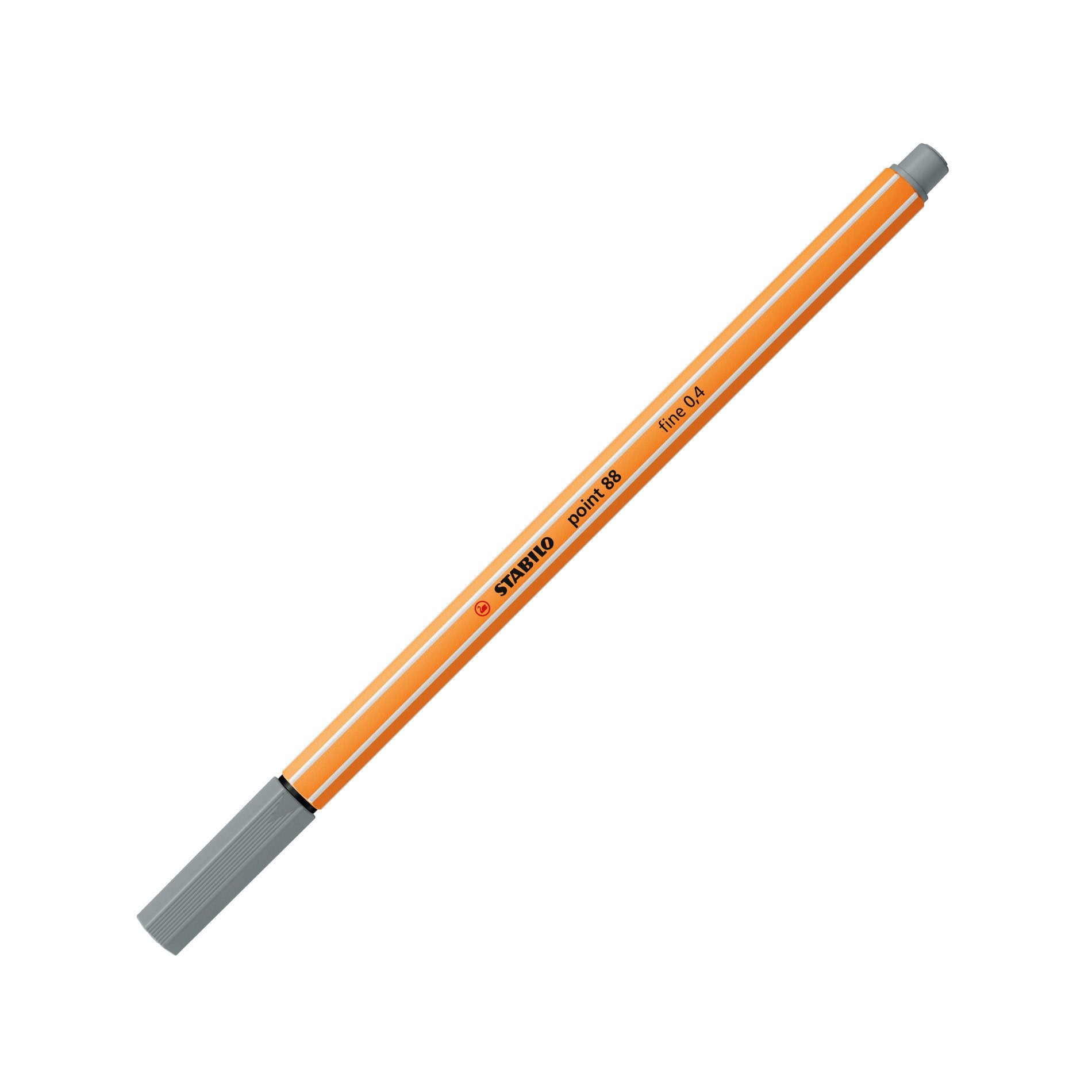 STABILO point 88 Fineliner 0,4 mm – mittelgrau