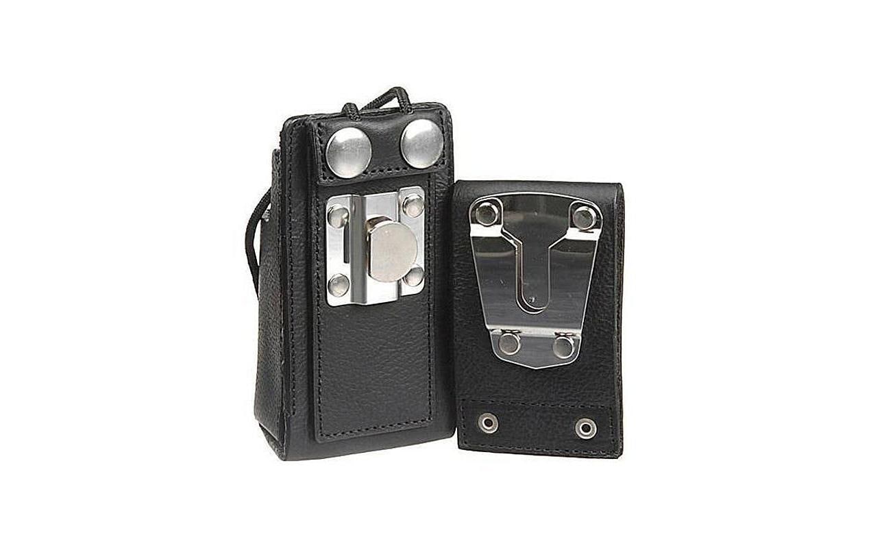 Motorola RLN6302 – Hartleder-Case, Antennenhalterung/Adapter, für XT400-Serie, Schwarz