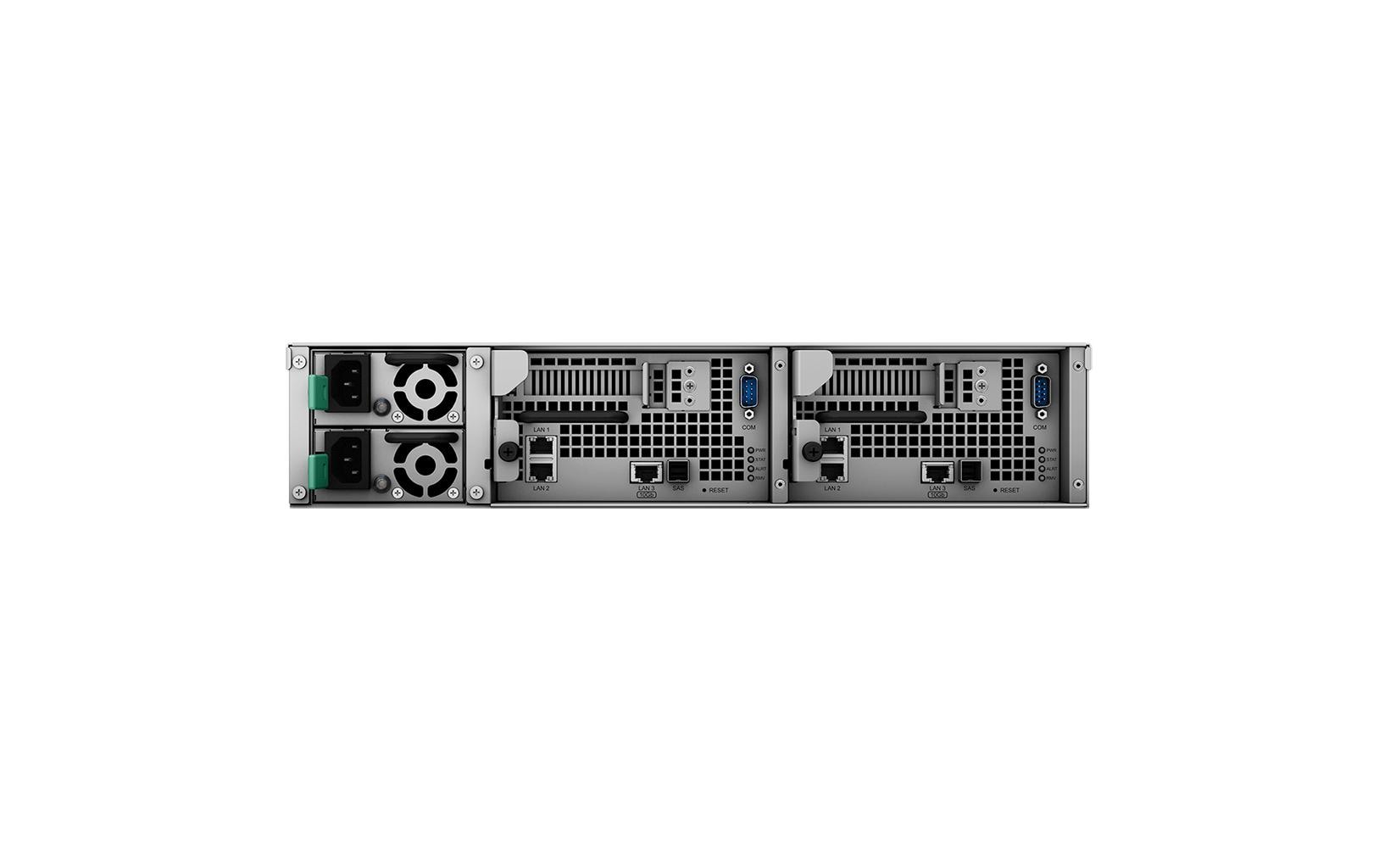 Synology UC3200 – 12-Bay Rack 2U SAN – Intel Xeon D-1521, 8 GB RAM, 10GbE, redundantes Netzteil