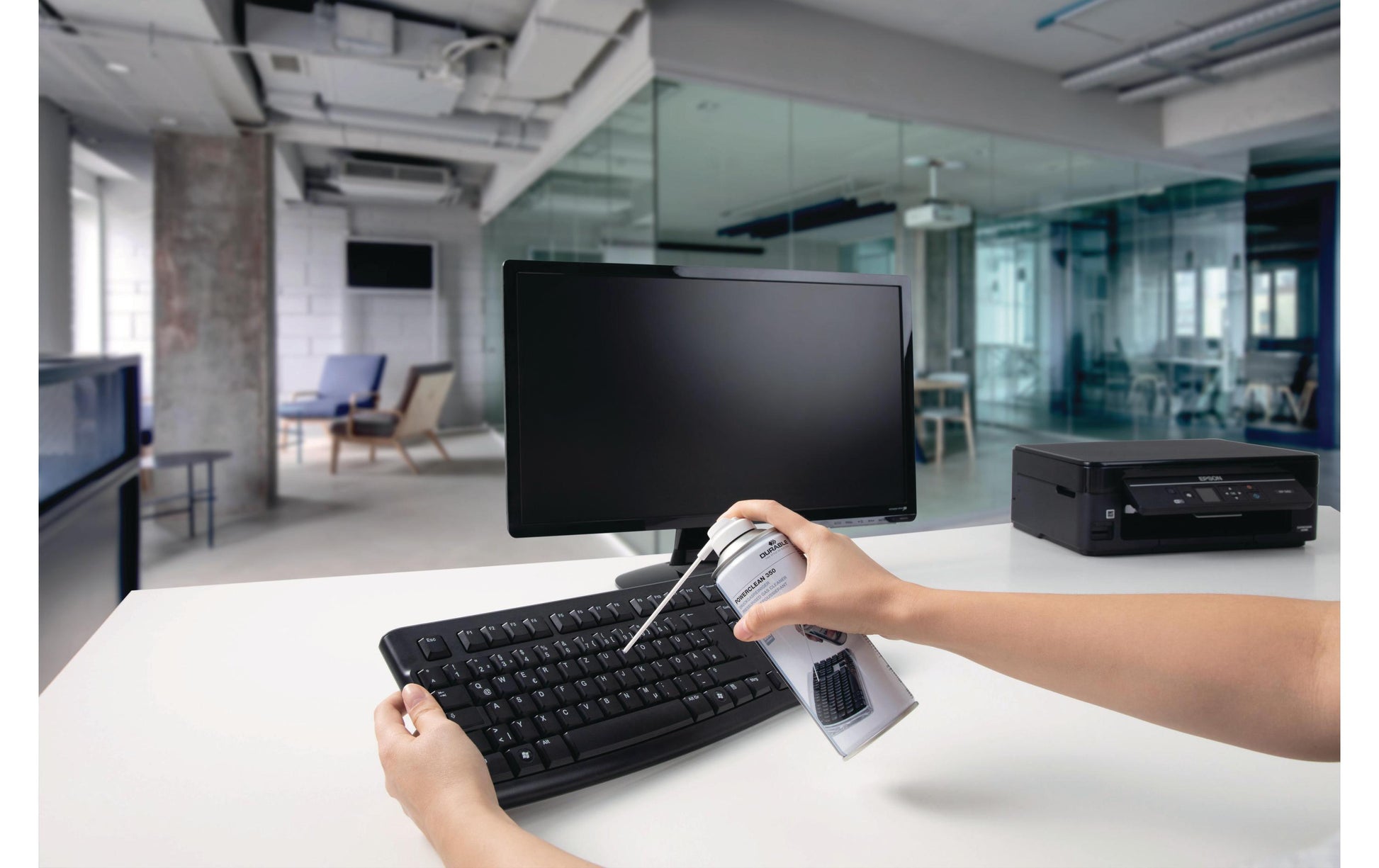 Durable Staubentferner-Spray – 350 ml, für elektronische Geräte, Foto- und Filmkameras