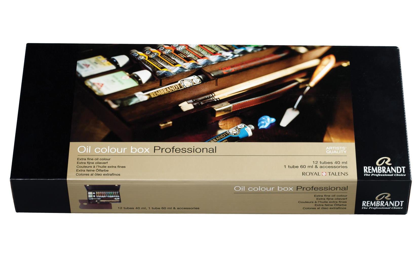 Royal Talens Professional – Ölset im Holzkoffer