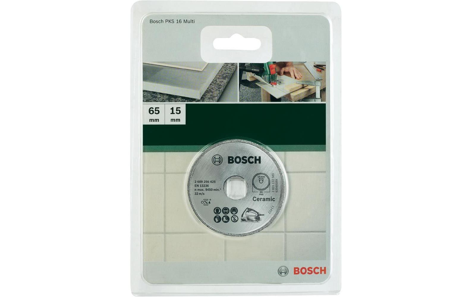 Bosch Standard für Keramik Kreissägeblatt 65 × 15 × 1,9 mm Diamant – für Keramik – 1 Stk