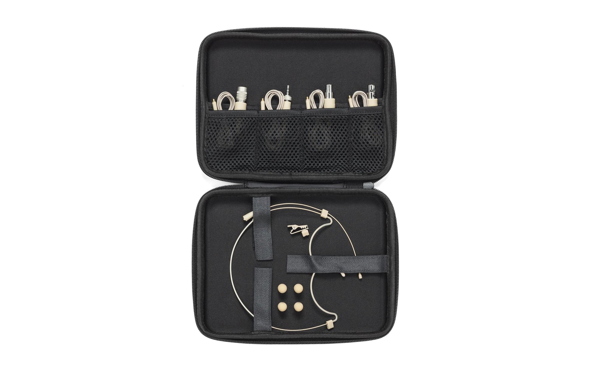 Samson Double-Earset Mic DE10x – Mikrofon, Kugel, Kondensator, Gaming, Silber