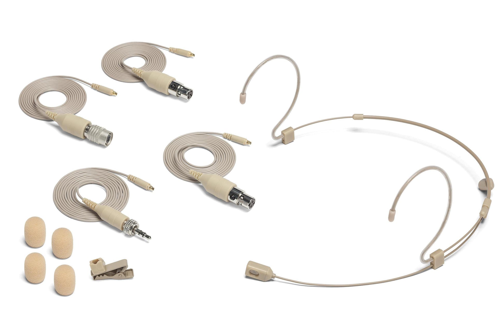 Samson Double-Earset Mic DE60x – Mikrofon, Niere, Kondensator, Gaming, Silber
