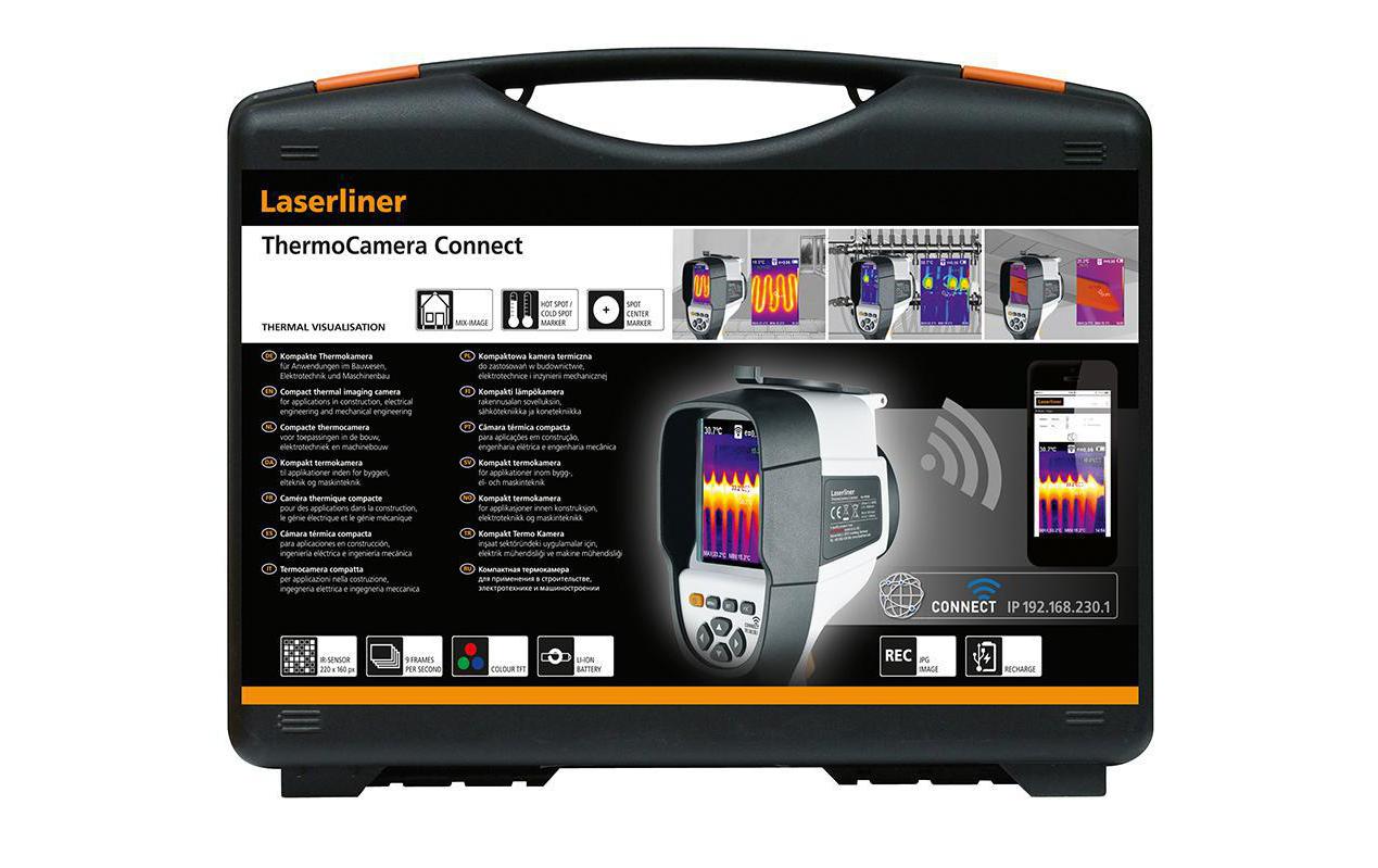 Laserliner ThermoCamera Connect Wärmebildkamera – -20 bis +350 °C