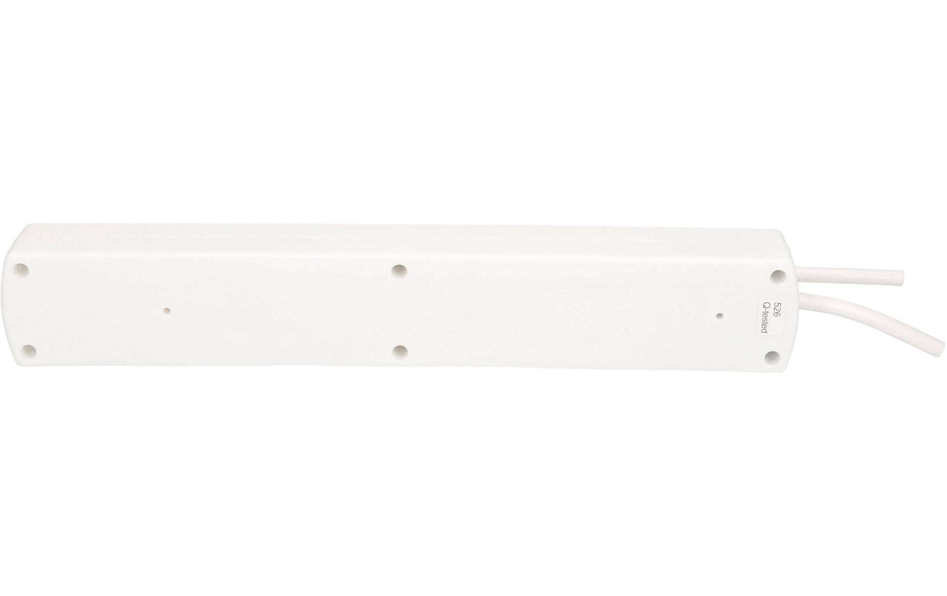 Max Hauri AG Max Hauri Safety-Line Steckdosenleiste, 5×T13, mit Schalter, 2 m, Kindersicherung – Weiss