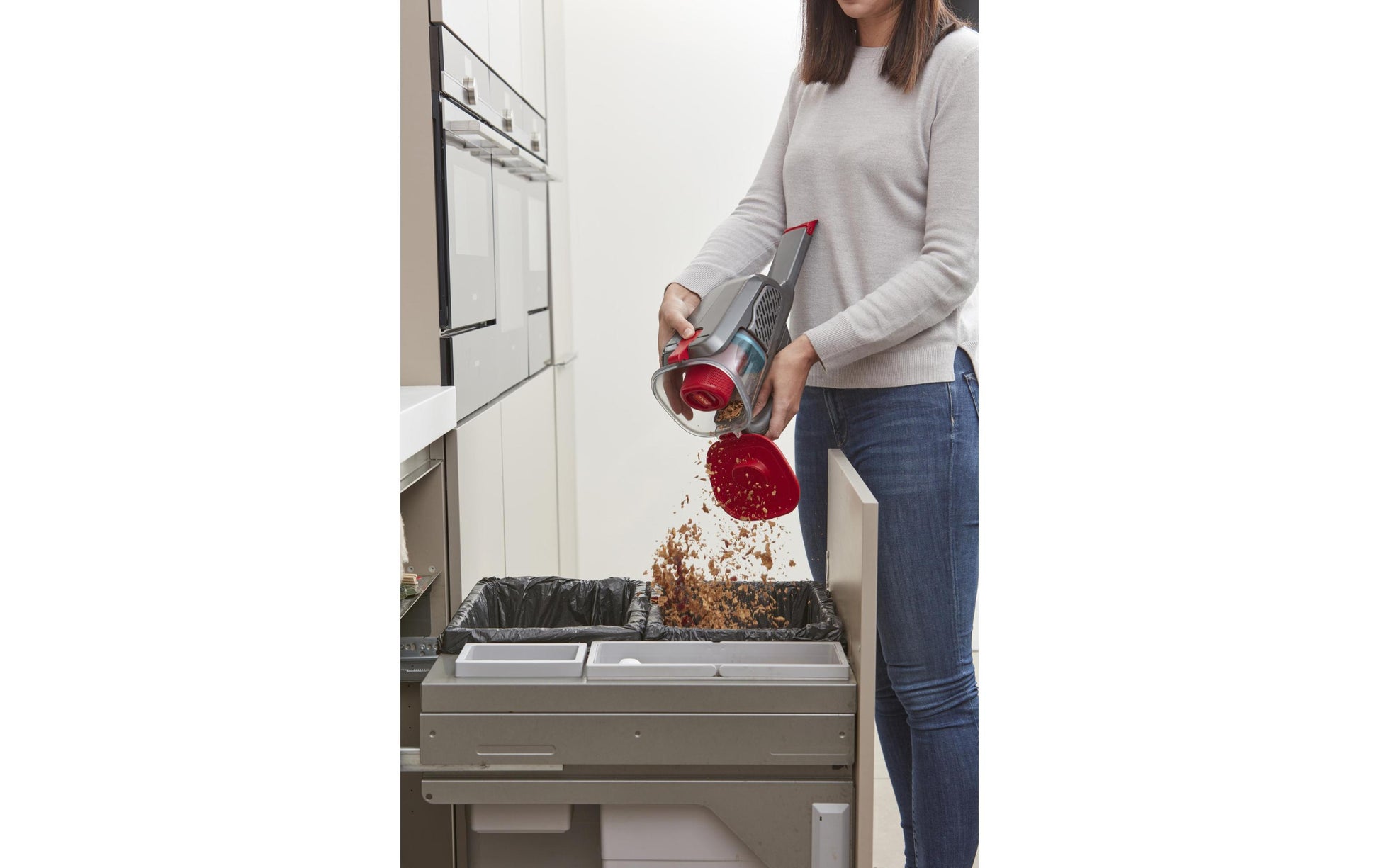 Black & Decker Absauganlage Dustbuster – Schwarz/Rot