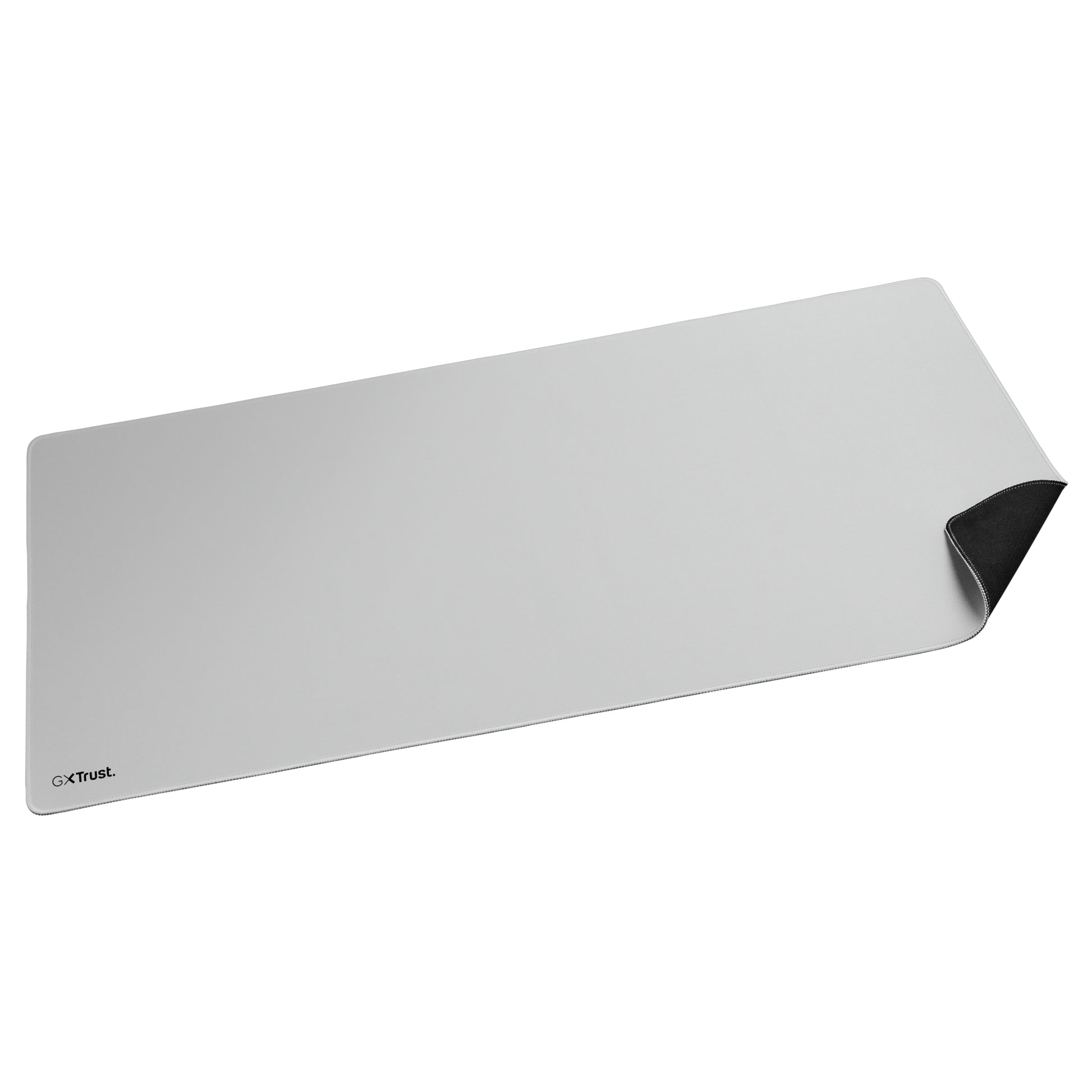 Trust GXT759W XXL Gaming-Mauspad – Anti-Rutsch-Basis, Gestickte Kanten, Weiss, 900 × 400 × 3 mm