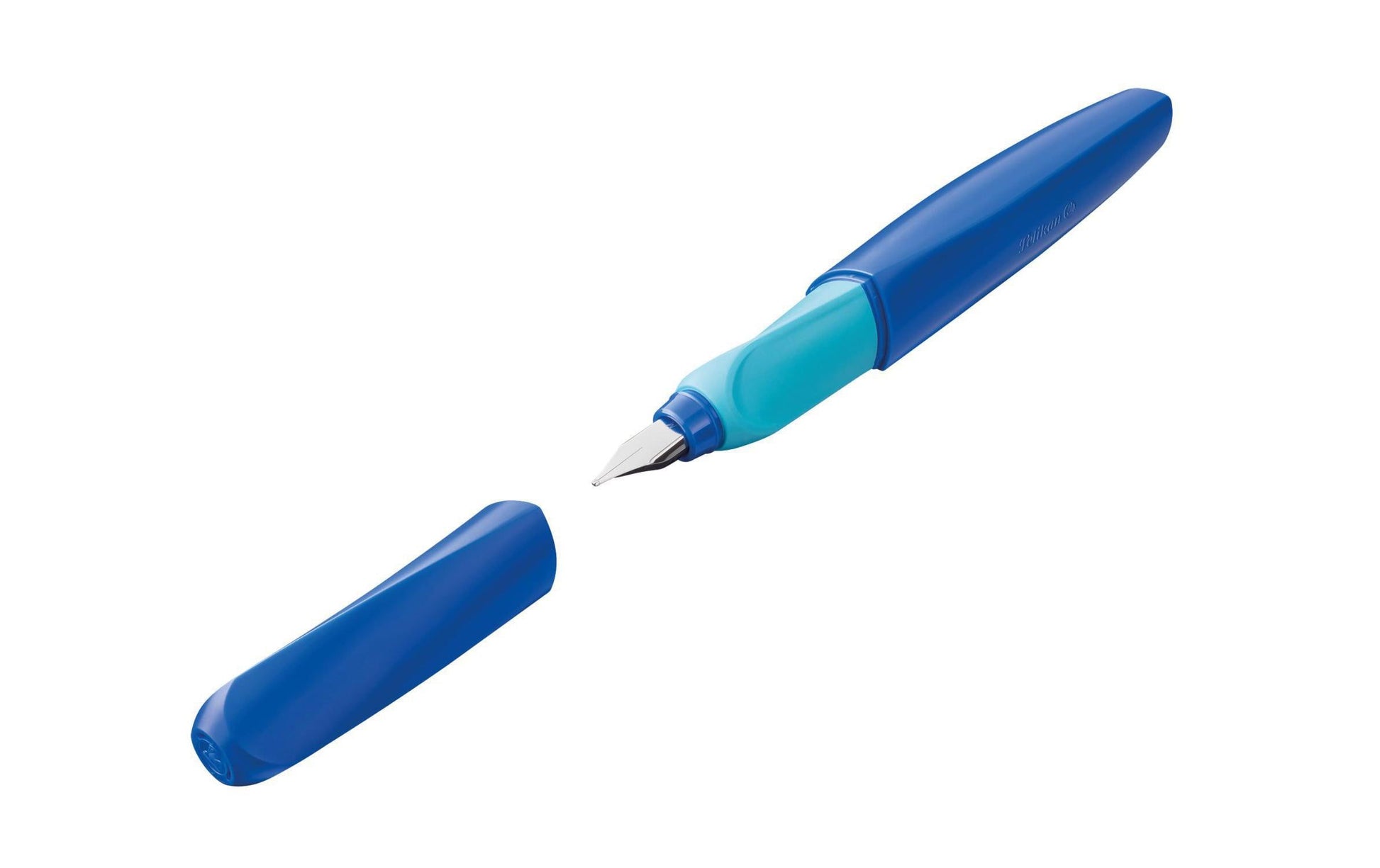 Pelikan Twist Deep Blue – Federspitze M – für Rechts- & Linkshänder – Dunkelblau, Blau – Patronen