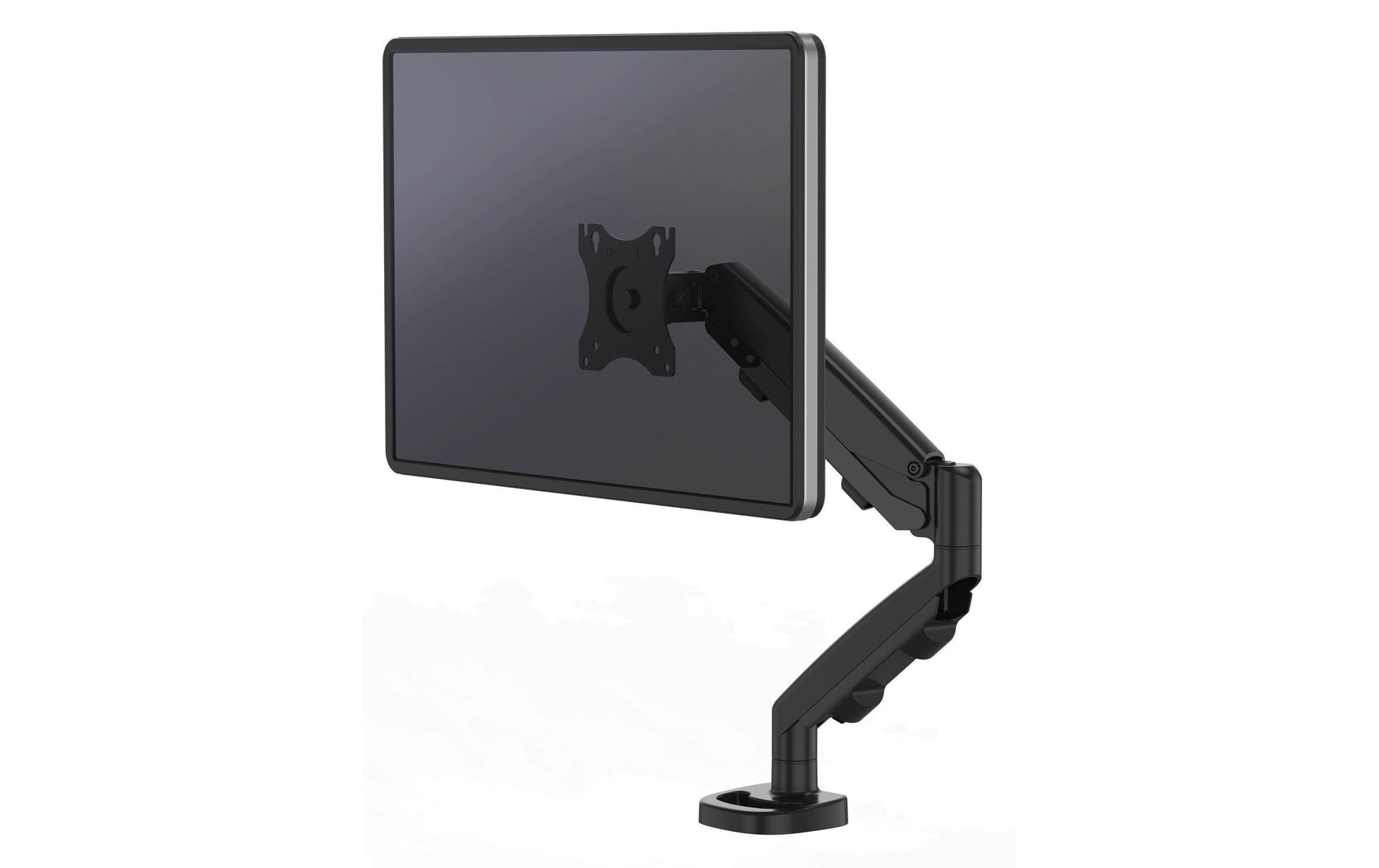 Fellowes Eppa – Monitorarm, Tischklemme, bis 39", VESA 75 × 75/100 × 100 mm, 8 kg, schwarz