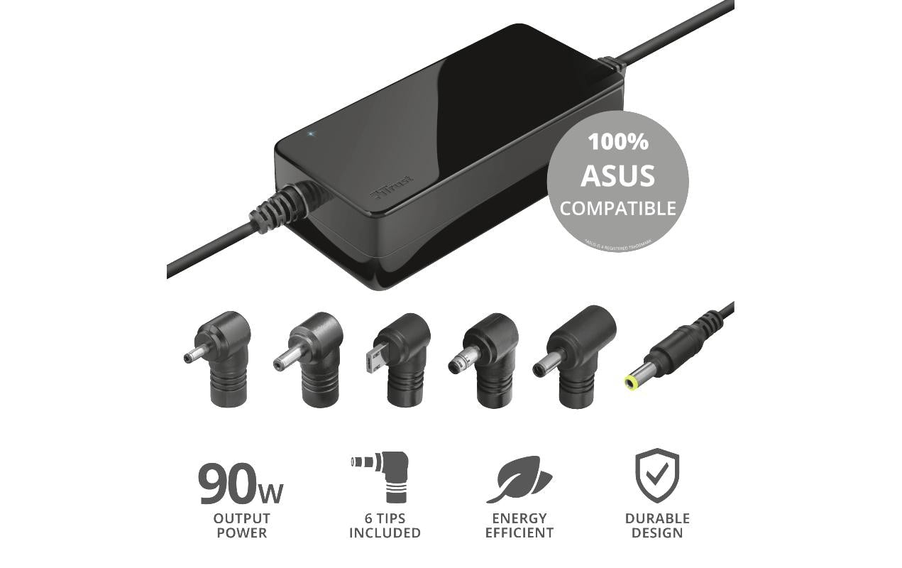 Trust 23390 Netzteil 90 W – für Asus, schwarz