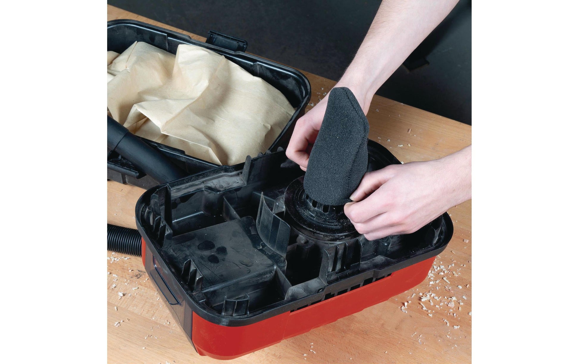 Einhell Schaumstofffilterset 10 l – 5 Stück – für TE-VC 18/10 L