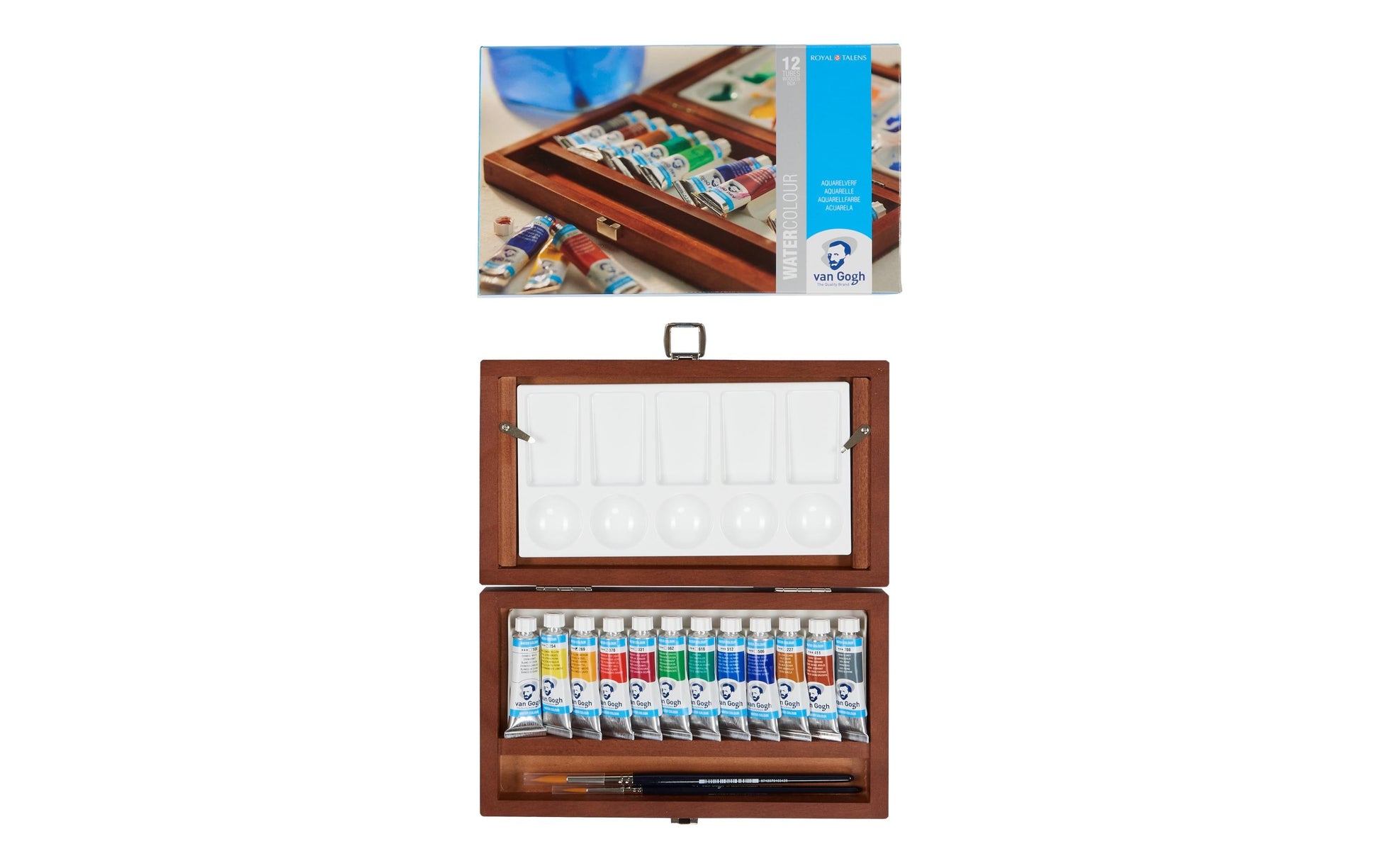 Van Gogh Aquarellfarbe – Mehrfarbig – 12 Farben (12×10 ml (120 ml)) – Tube – Lichtecht