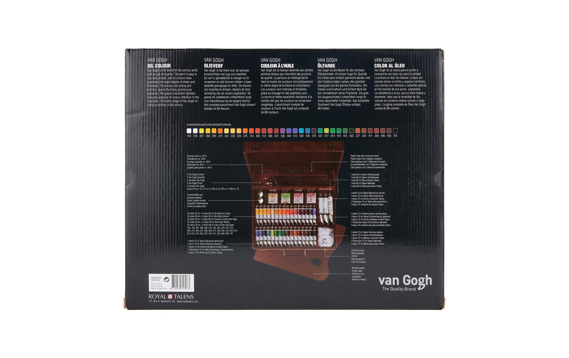 Van Gogh Superior – Ölset – 34 Farben, 34 × 20 ml