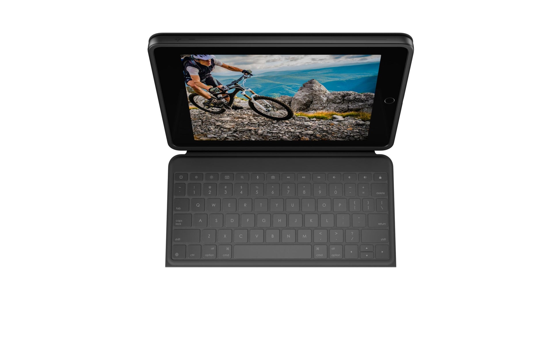 Logitech Rugged Folio – Tastatur, kabelgebunden (Smart Connector), CH-Layout (DE-CH) – für iPad (7. Gen.)