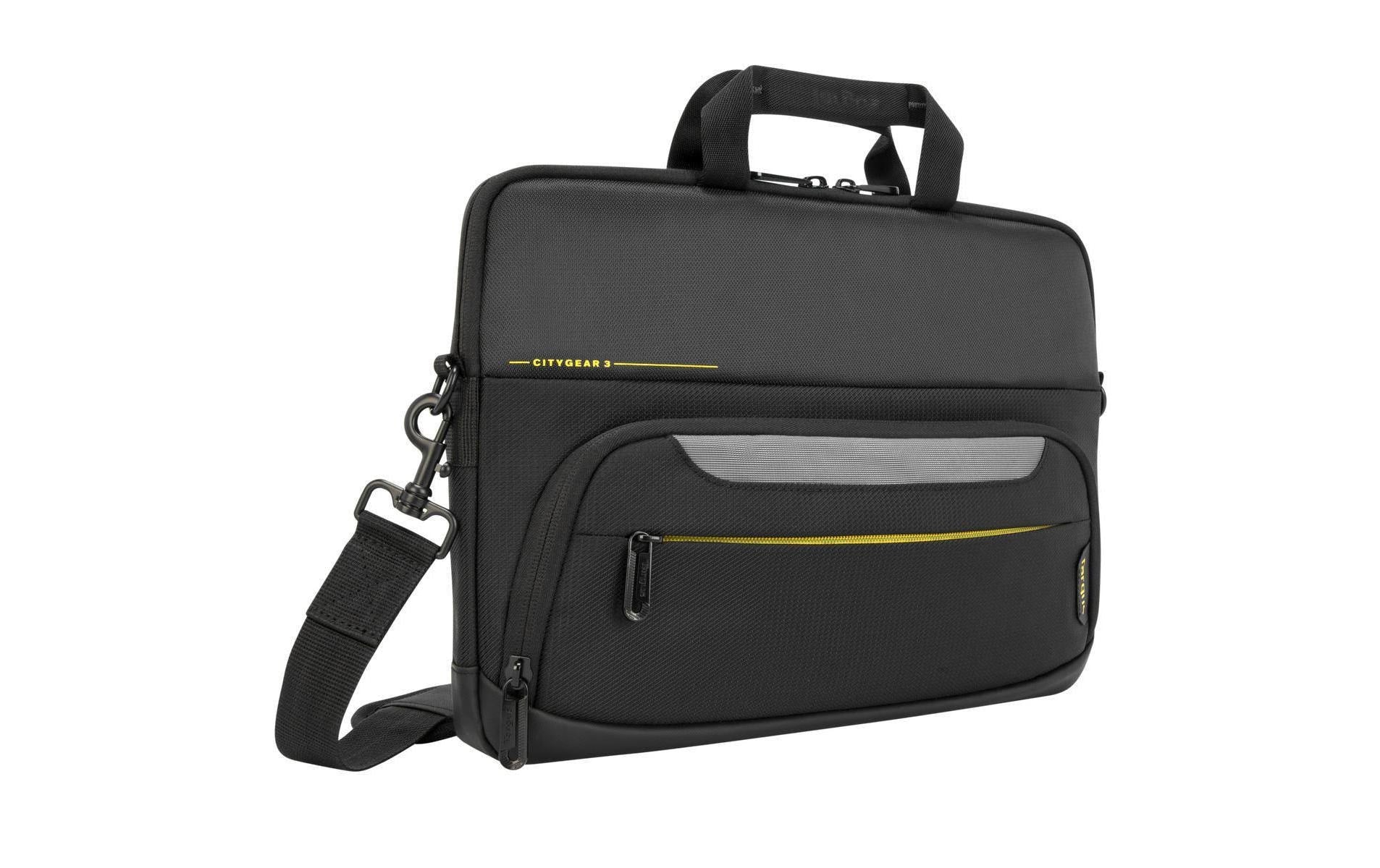 Targus Notebook-Tasche bis 14" – Trolley-Band, Reissverschlusstasche – Schwarz