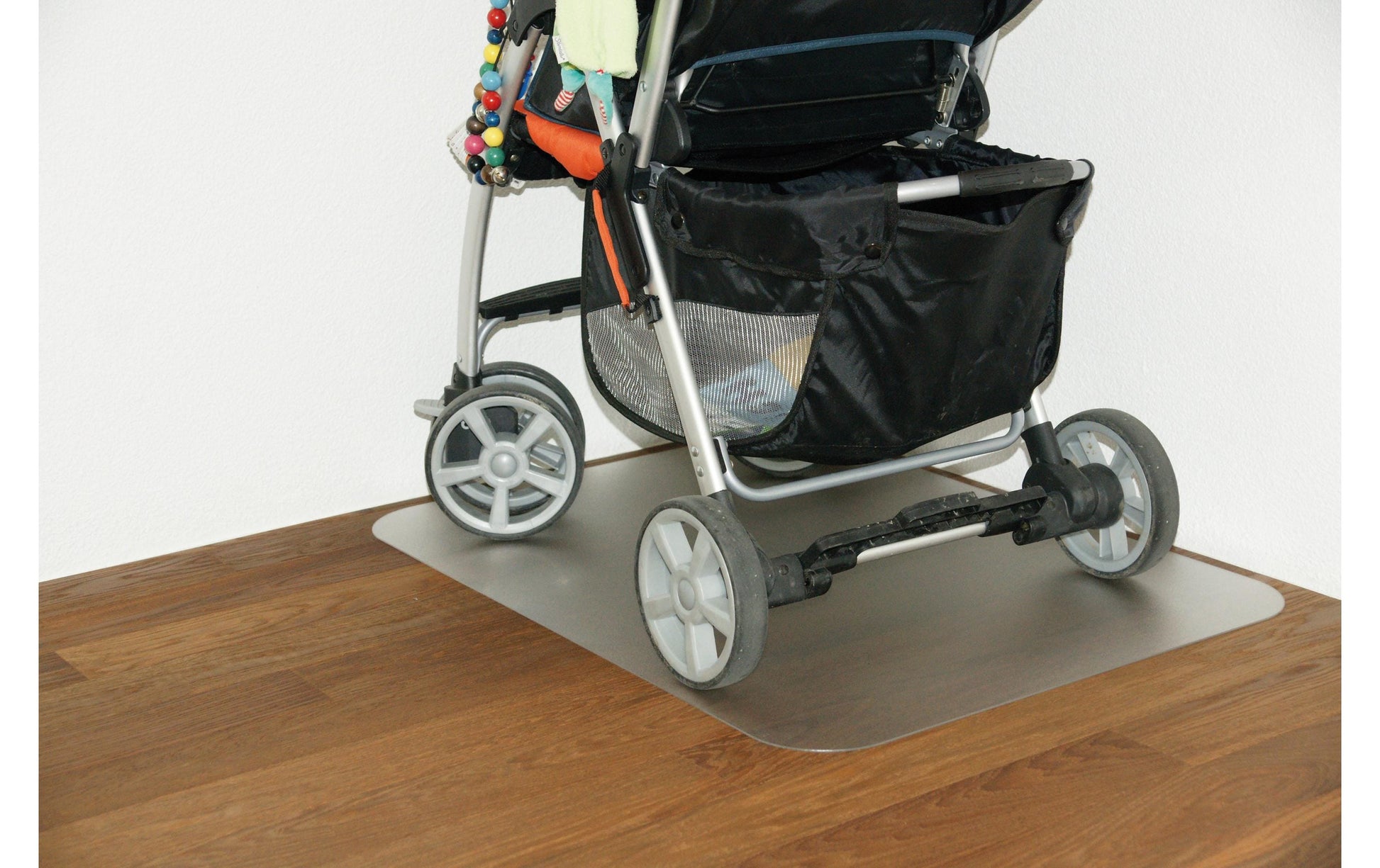 Siltex Bodenschutzmatte für Hartböden – 90 × 118 cm, transparent, Polycarbonat