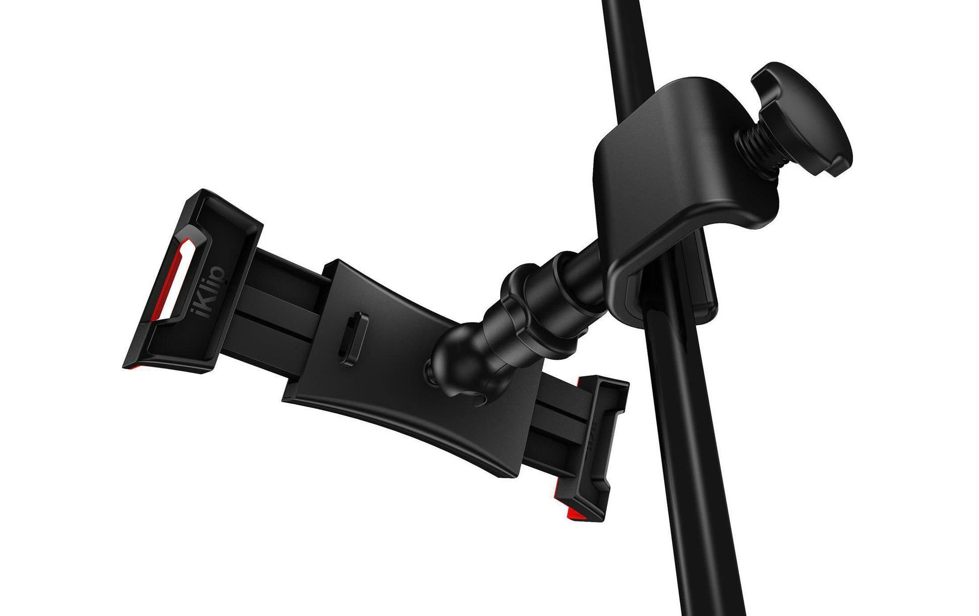 IK Multimedia Tablet-Arm (Tischklemme) für iPad (mini, Air, Pro) – bis 12,9", neigbar – Schwarz