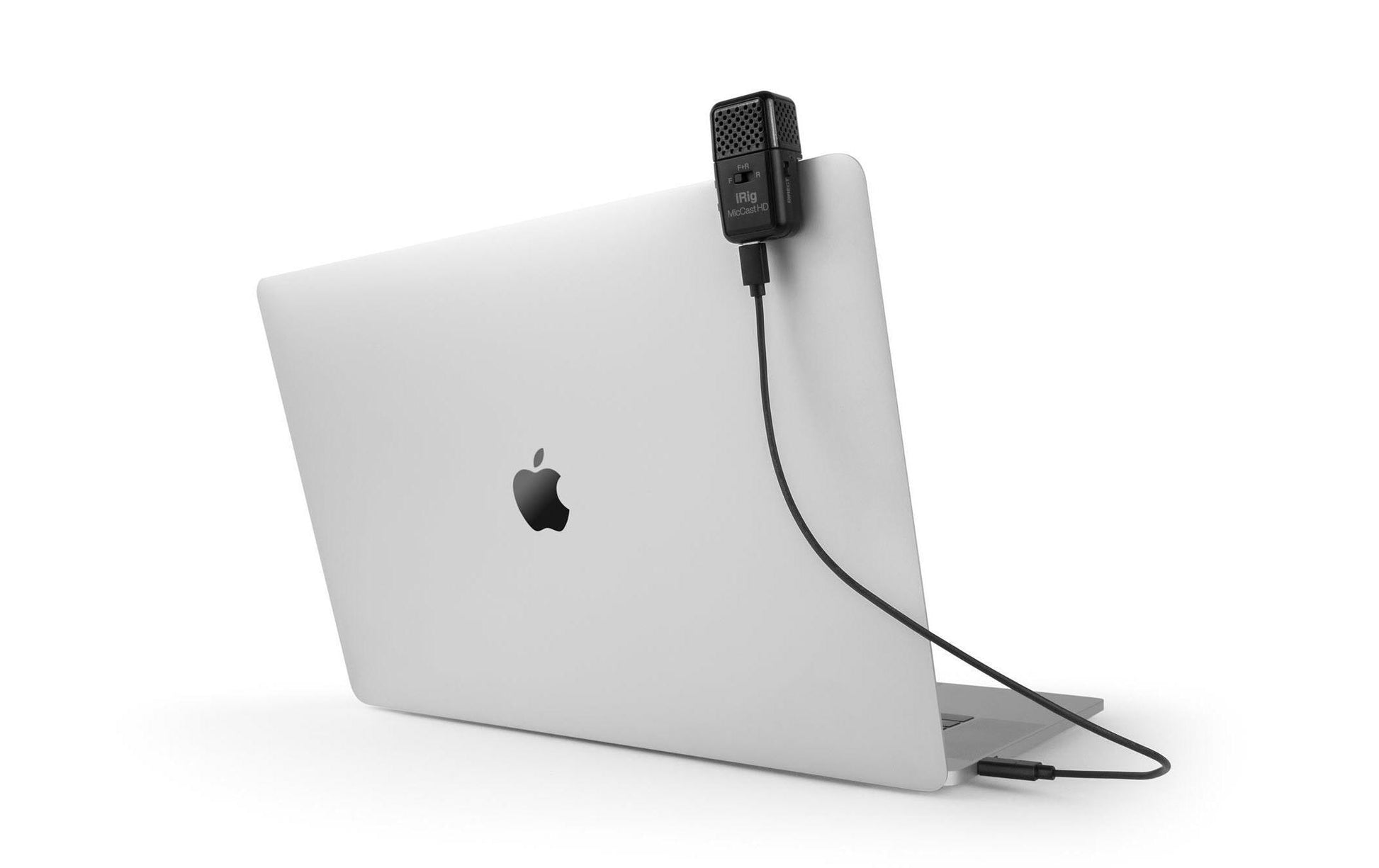 IK Multimedia iRig Mic Cast HD Lavaliermikrofon – USB, Niere, 40–20'000 Hz, für iOS/Android/Mac/PC, Schwarz