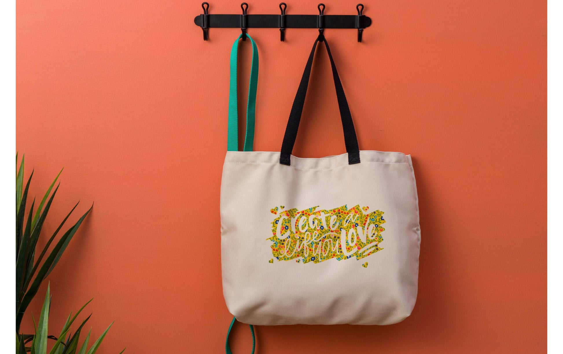 Cricut Stofftasche, Polyester, Beige, Schultergurt