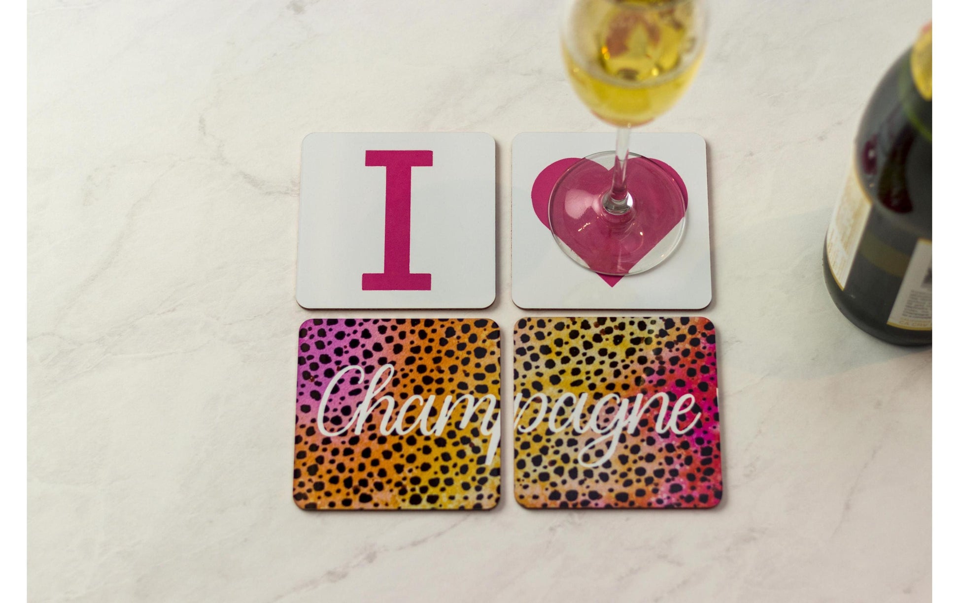 Cricut Untersetzer Infusible Ink – 4er Set, 9,5 × 9,5 cm, Keramik, Weiss, für Sublimation