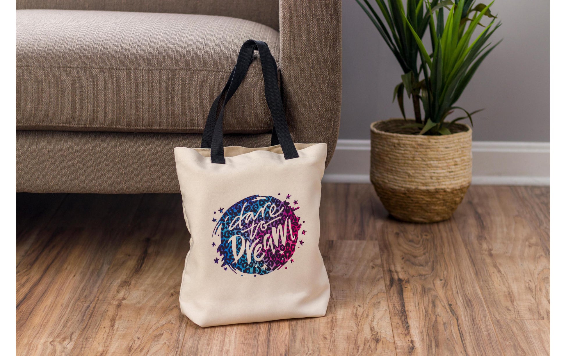 Cricut Stofftasche, Polyester, Beige