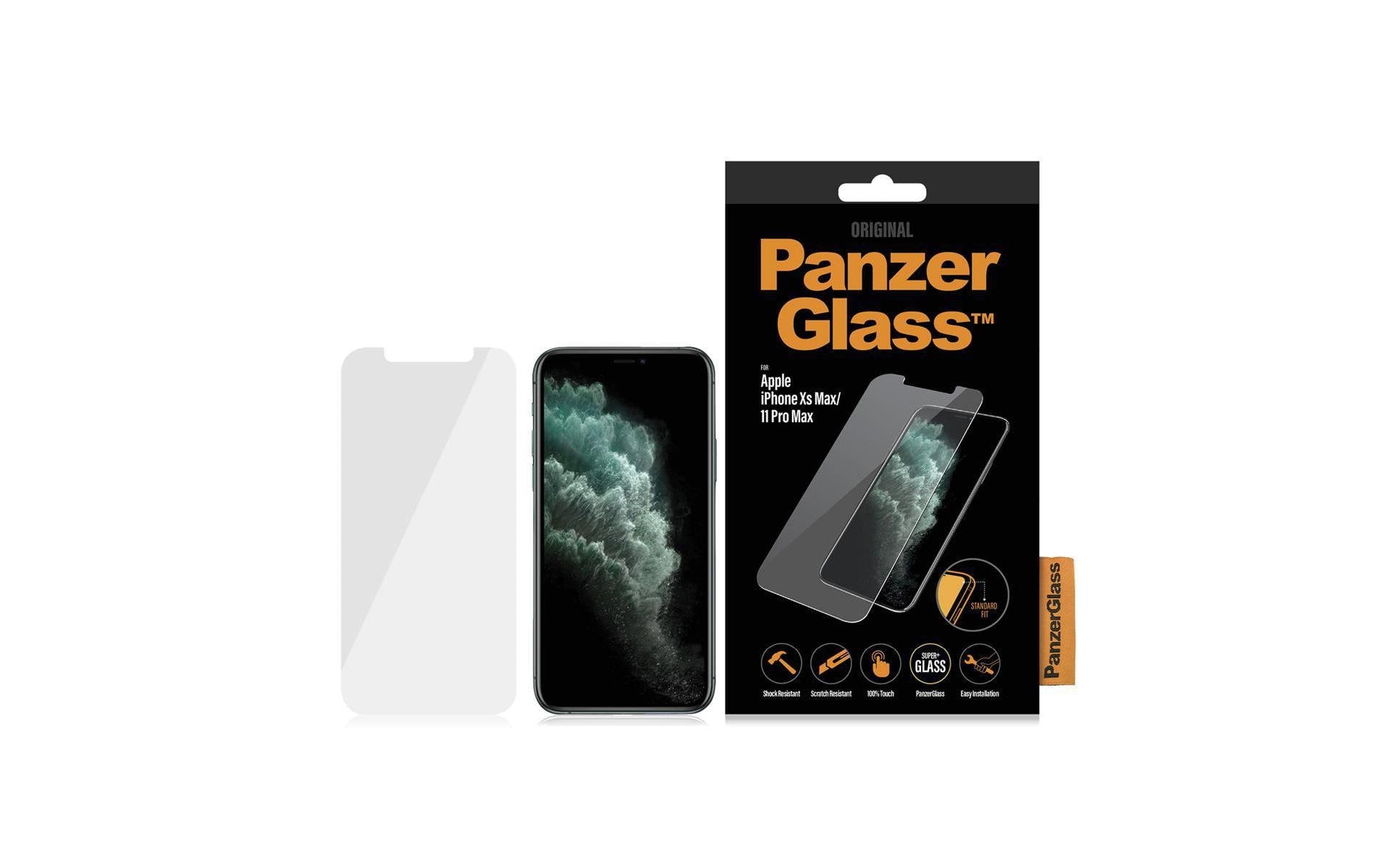 PanzerGlass Displayschutz (Panzerglas), Antibakteriell – für iPhone 11 Pro Max/XS Max