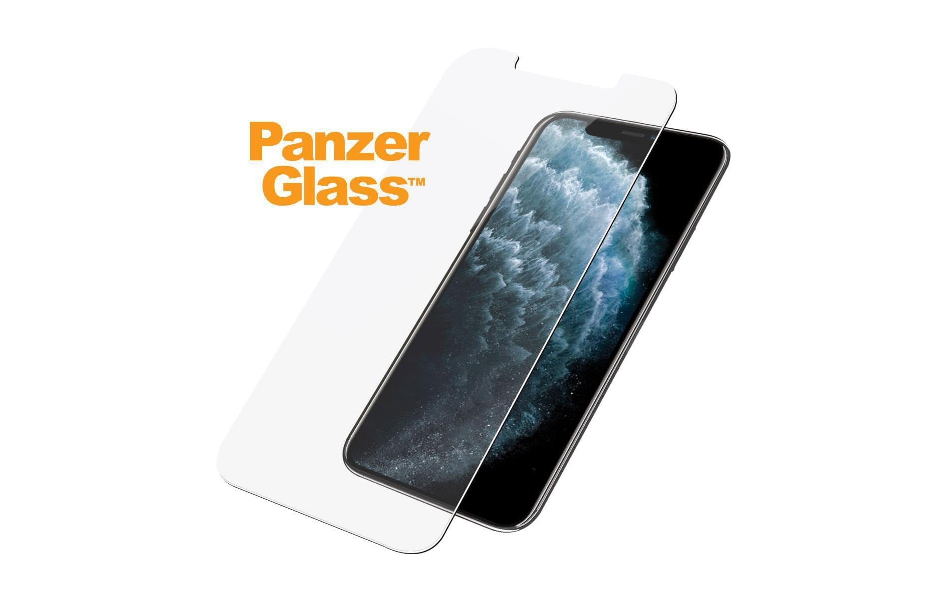 PanzerGlass Displayschutzglas – für Apple iPhone X/Xs/11 Pro, Hartglas, Transparent