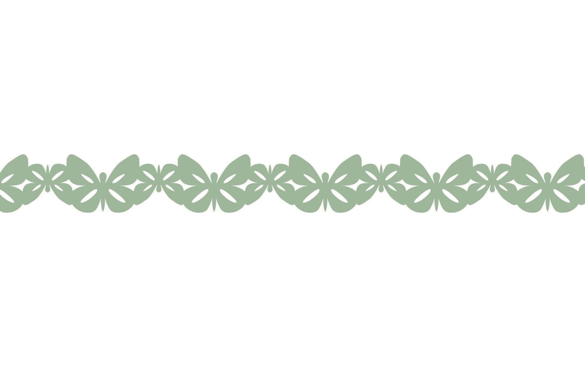 Folia Washi Tape Spitzenbordüre – wiederablösbar, 2×10 mm × 5 m + 2×15 mm × 5 m, Pastell, 4 Rollen